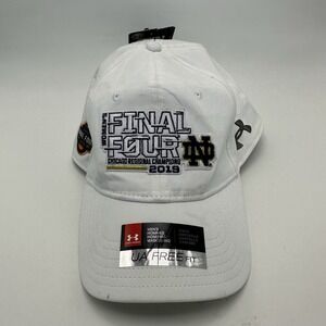 Notre Dame Under Armour Hat Ncaa Women's Final Four 2019 White Strap Back new